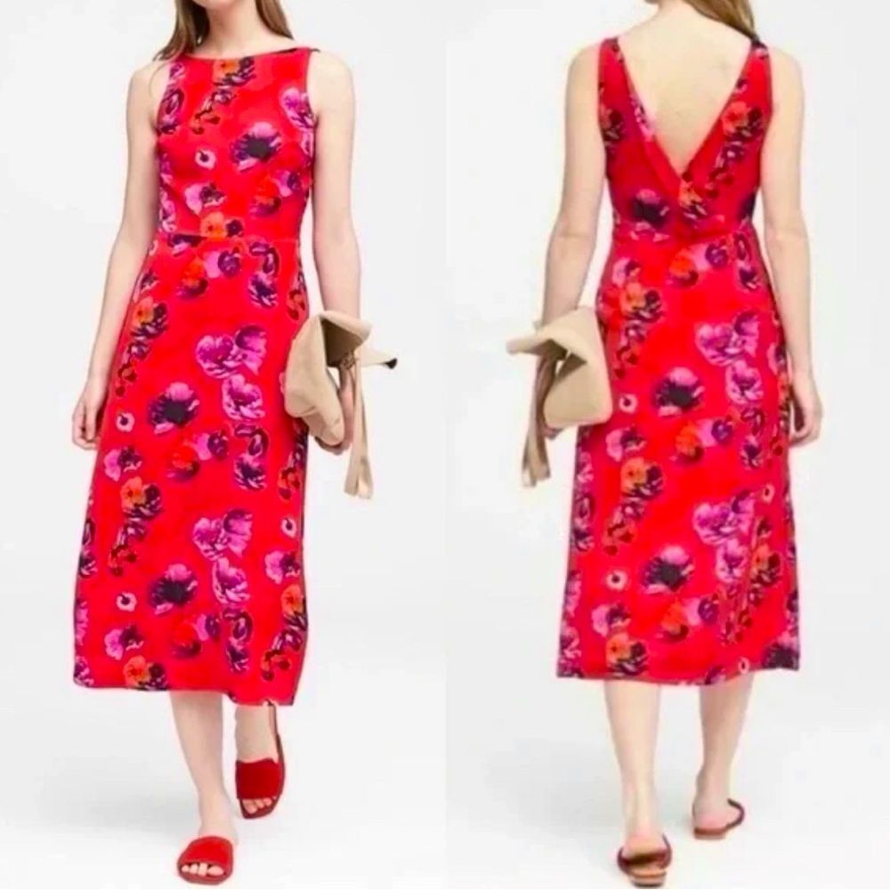 NWT  Banana Republic Floral Dress